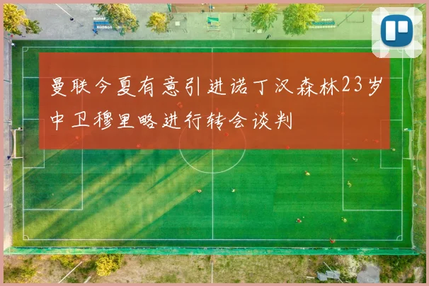 曼联今夏有意引进诺丁汉森林23岁中卫穆里略进行转会谈判